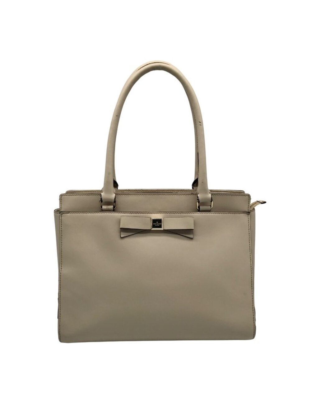 Kate Spade Beige Leather Montford Jovie Park Tote Bag